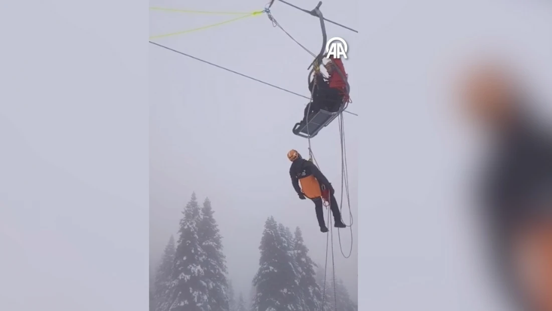 AFAD Uludağ'da arama kurtarma tatbikatı yaptı