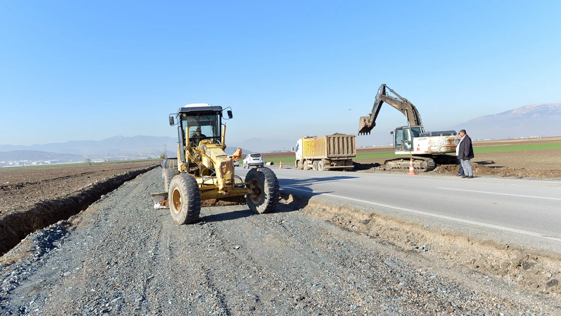 Dulkadiroğlu’nda Elmalar-Çokyaşar grup yolu yenileniyor