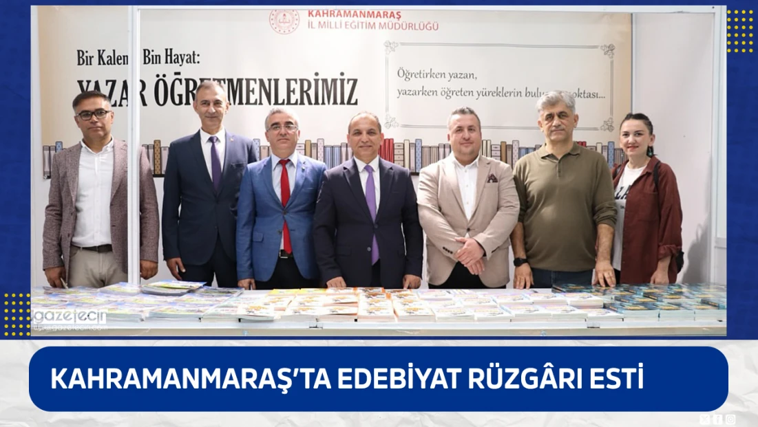 Kahramanmaraş’ta edebiyat rüzgârı esti