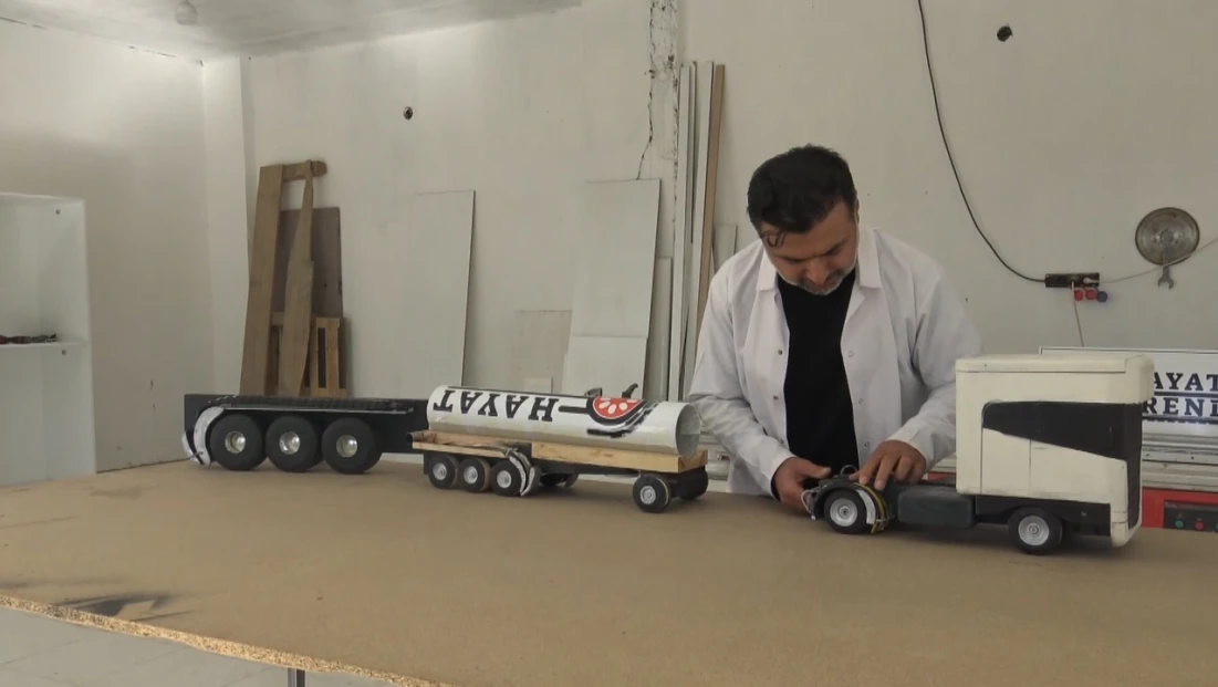 Marangoz, ağır tonajlı araçlar için yeni buluş yaptı