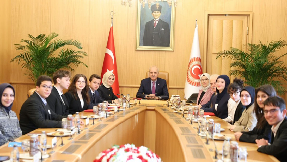 TBMM, çocuk temsilcilerini ağırladı