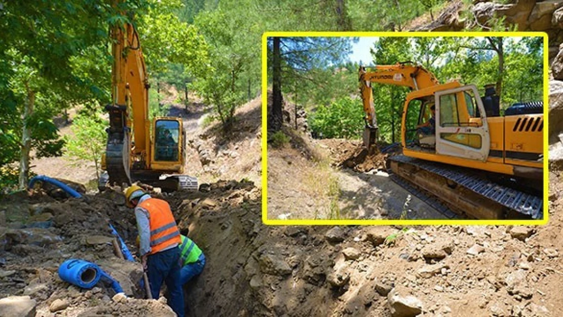 Beşbağlar ve Suçatı'na Fırnız'dan İçme Suyu