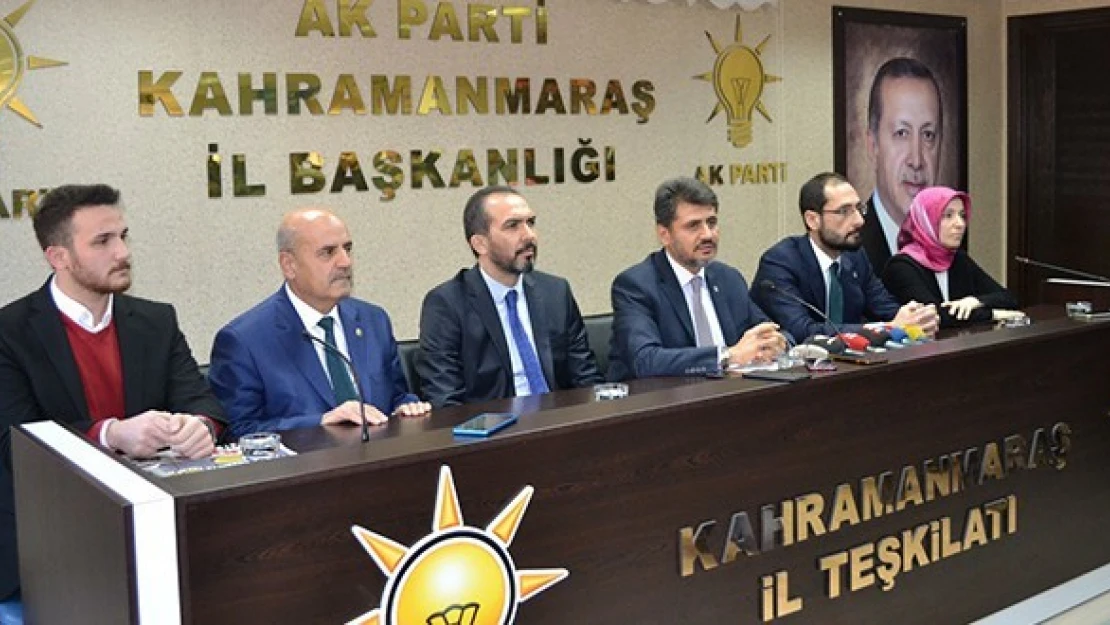 AK Parti Kahramanmaraş İl Başkanı Debgici, Basın Toplantısı Düzenledi!