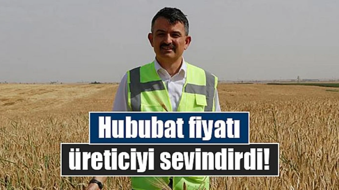 Hububat fiyatı üreticiyi sevindirdi