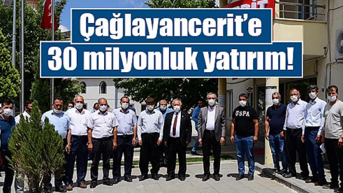 Çağlayancerit'e 30 milyonluk yatırım!