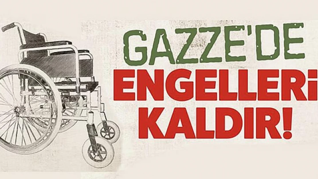 İHH, Gazze için 'tekerlekli sandalye' kampanyası başlattı!