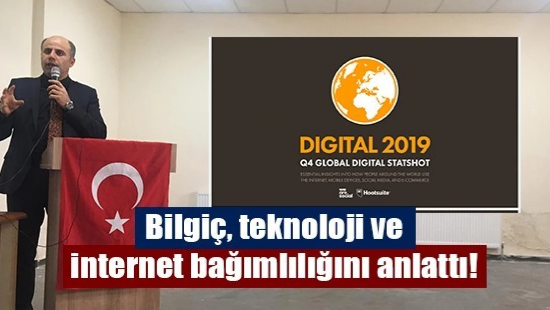 Bilgiç, teknoloji ve internet bağımlılığını anlattı!