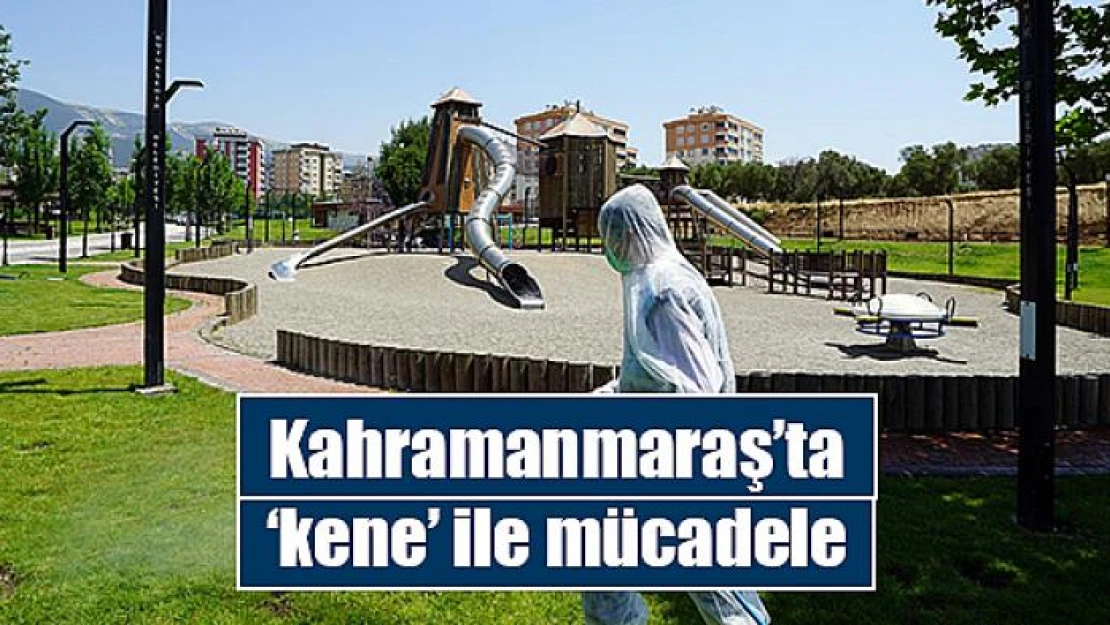 Kahramanmaraş'ta 'kene' ile mücadele