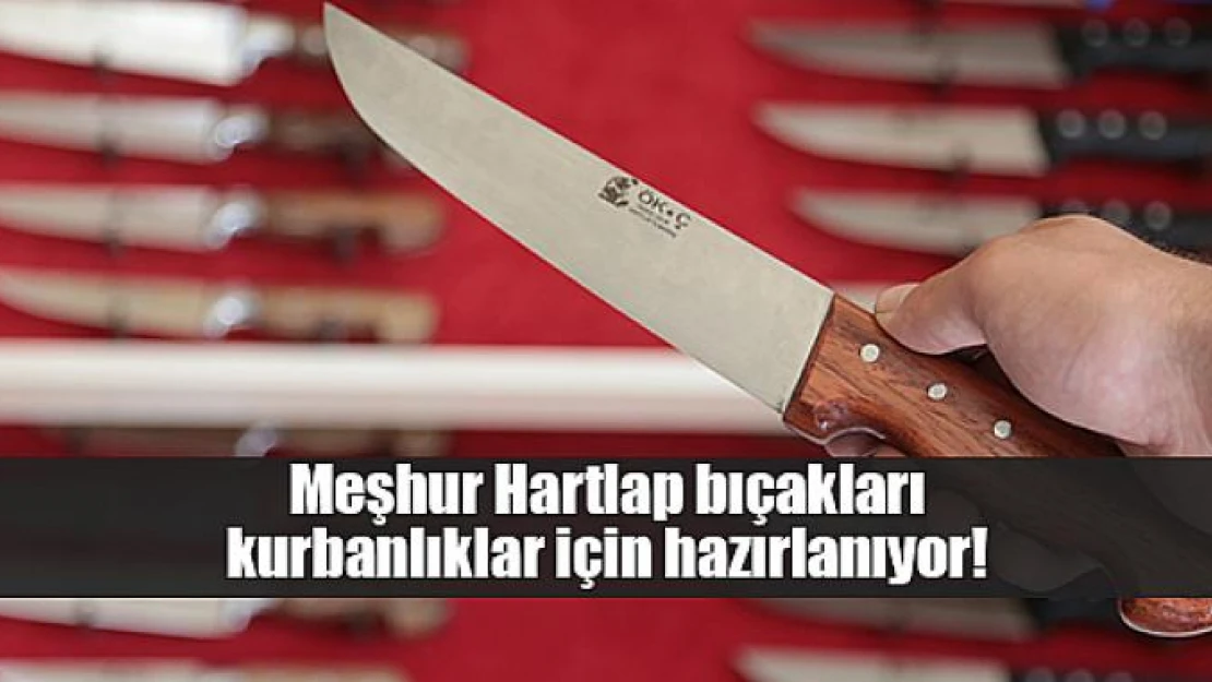 Meşhur Hartlap bıçakları kurbanlıklar için hazırlanıyor!