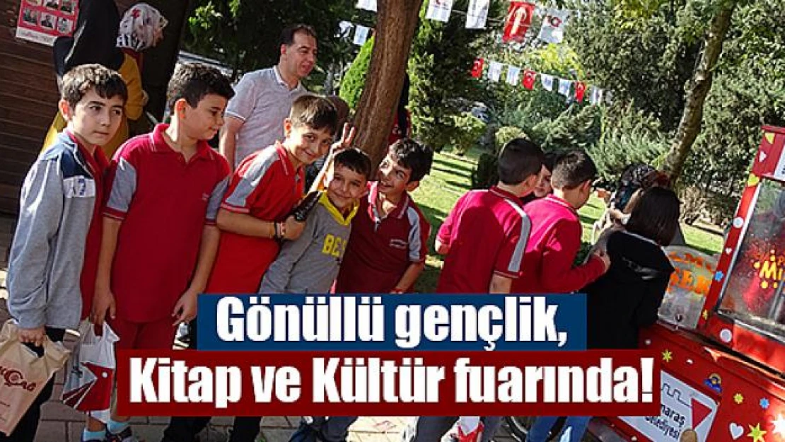 Gönüllü gençlik, Kitap ve Kültür fuarında!