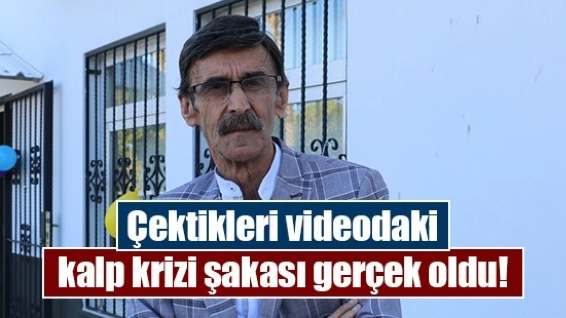 Çektikleri videodaki kalp krizi şakası gerçek oldu!