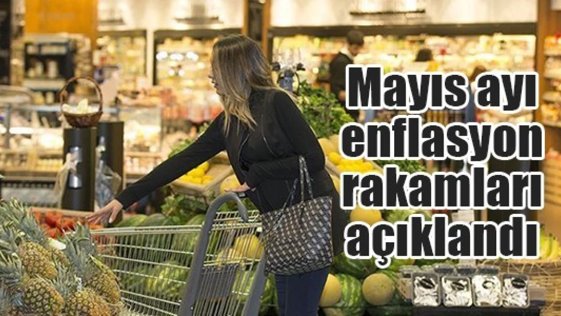 Mayıs ayı enflasyon rakamları açıklandı!