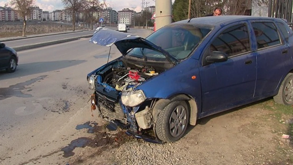 Kahramanmaraş'ta trafik kazası araç kamerasına yansıdı