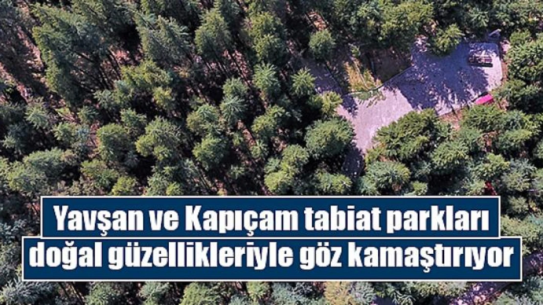 Yavşan ve Kapıçam tabiat parkları doğal güzellikleriyle göz kamaştırıyor