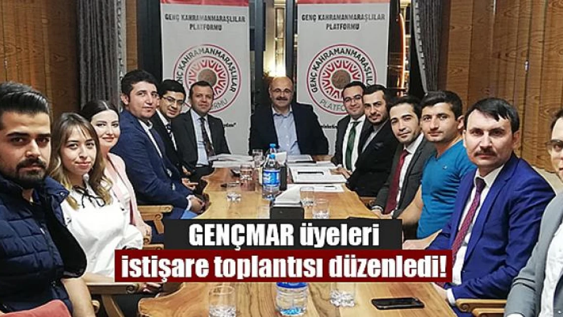 GENÇMAR üyeleri istişare toplantısı düzenledi!