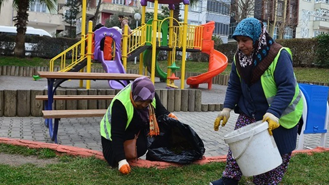 Dulkadiroğlu'nda park ve bahçeler yaza hazırlanıyor!