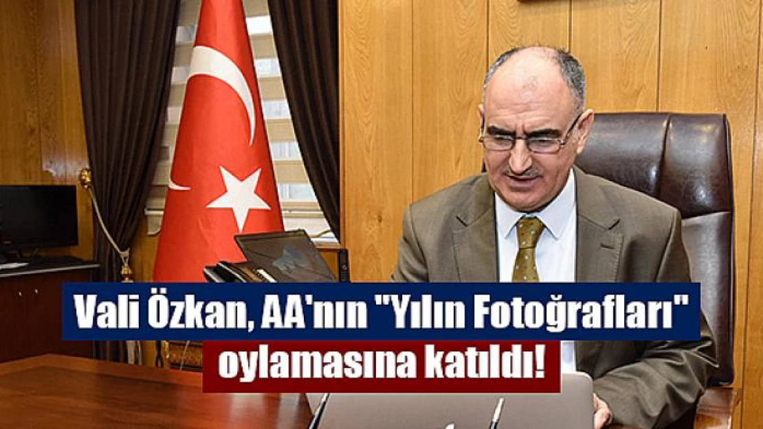 Vali Özkan, AA'nın 'Yılın Fotoğrafları' oylamasına katıldı!