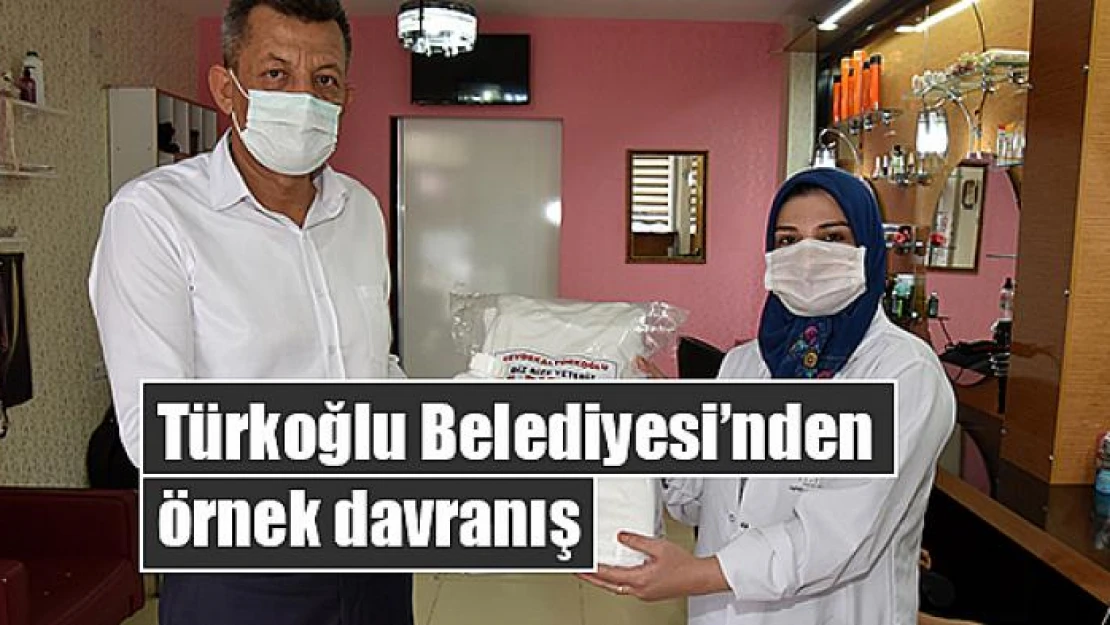 Türkoğlu Belediyesi'nden örnek davranış