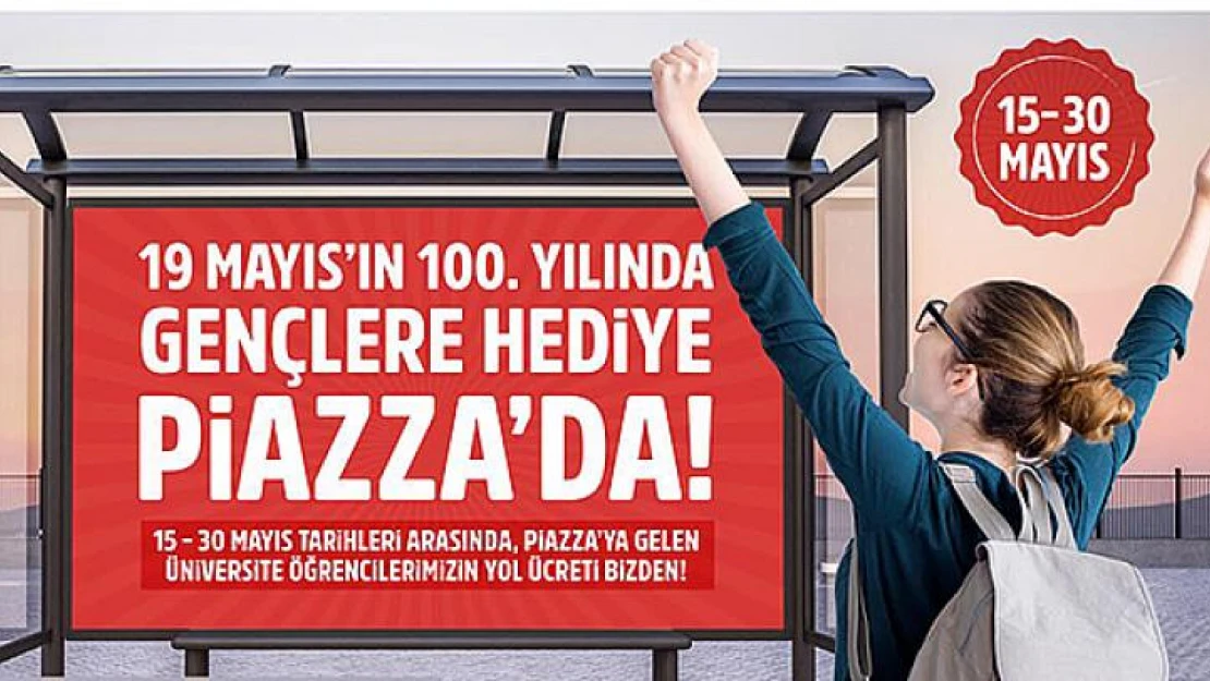 Piazza'da 500  TL alışverişe 50 TL chip-para