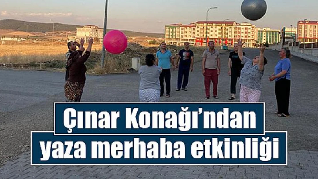 Çınar Konağı'ndan yaza merhaba etkinliği