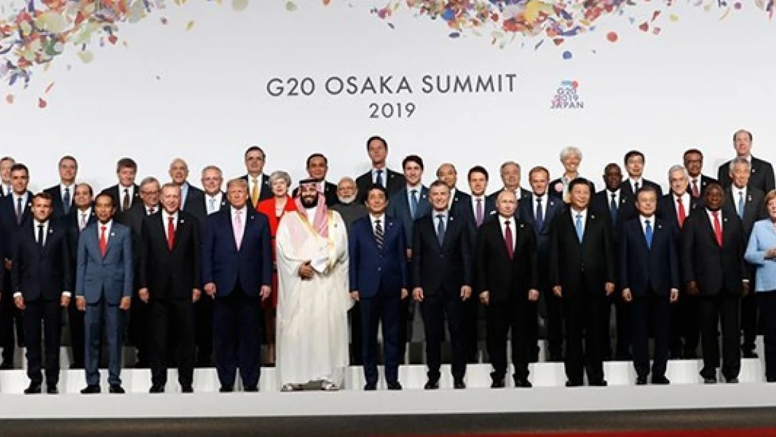 G20 Osaka Liderler Zirvesi başladı!