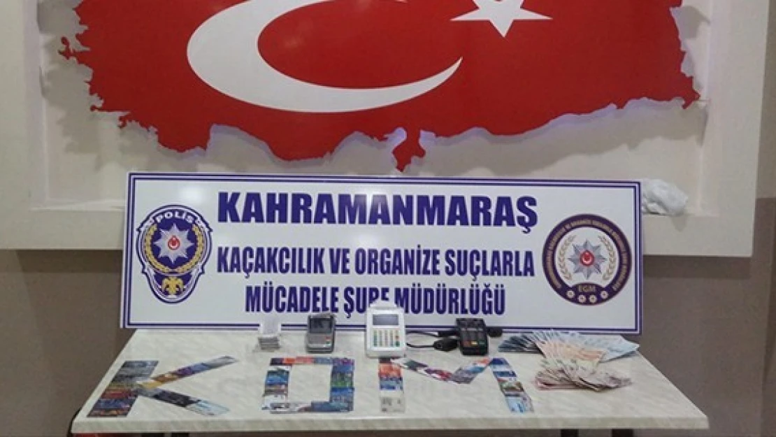 Kahramanmaraş'ta tefecilik ve sahte içki operasyonu!