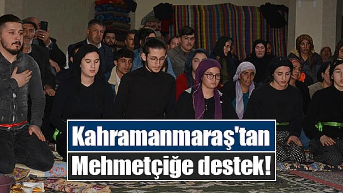 Kahramanmaraş'tan Mehmetçiğe destek!