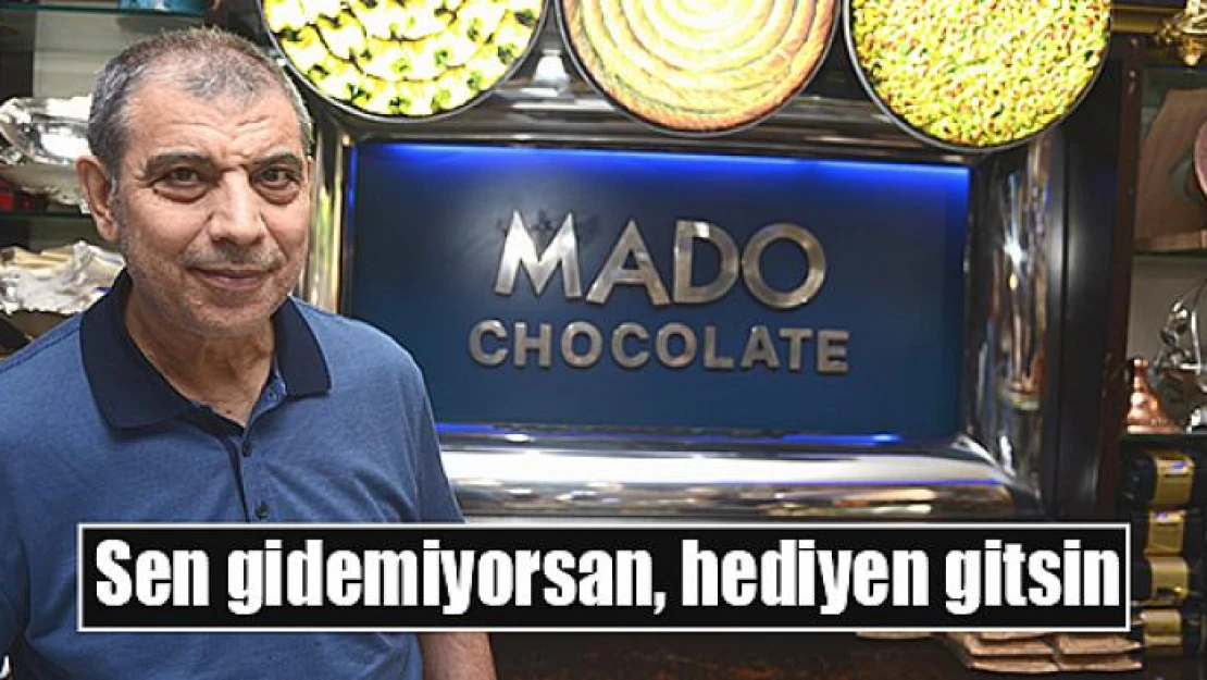 Sen gidemiyorsan, hediyen gitsin