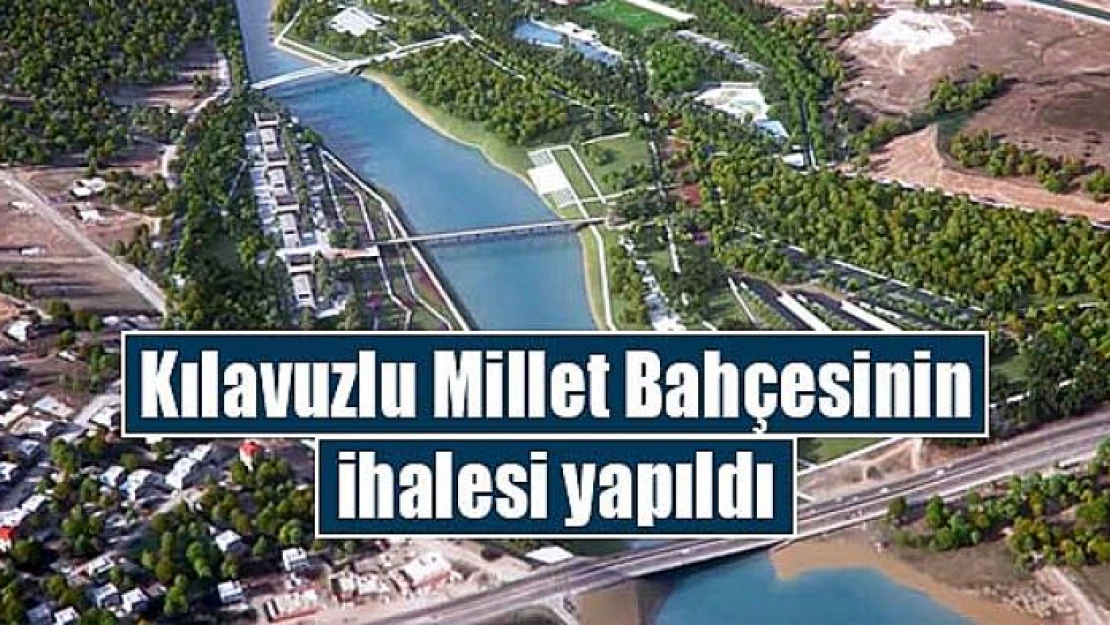 Kılavuzlu Millet Bahçesinin ihalesi yapıldı