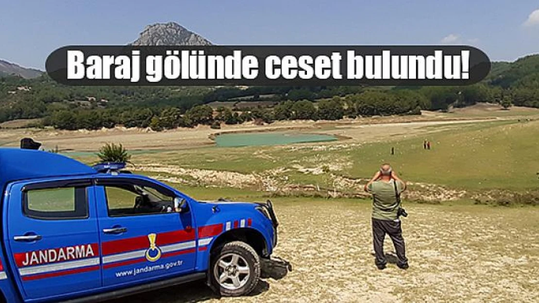 Baraj gölünde ceset bulundu!