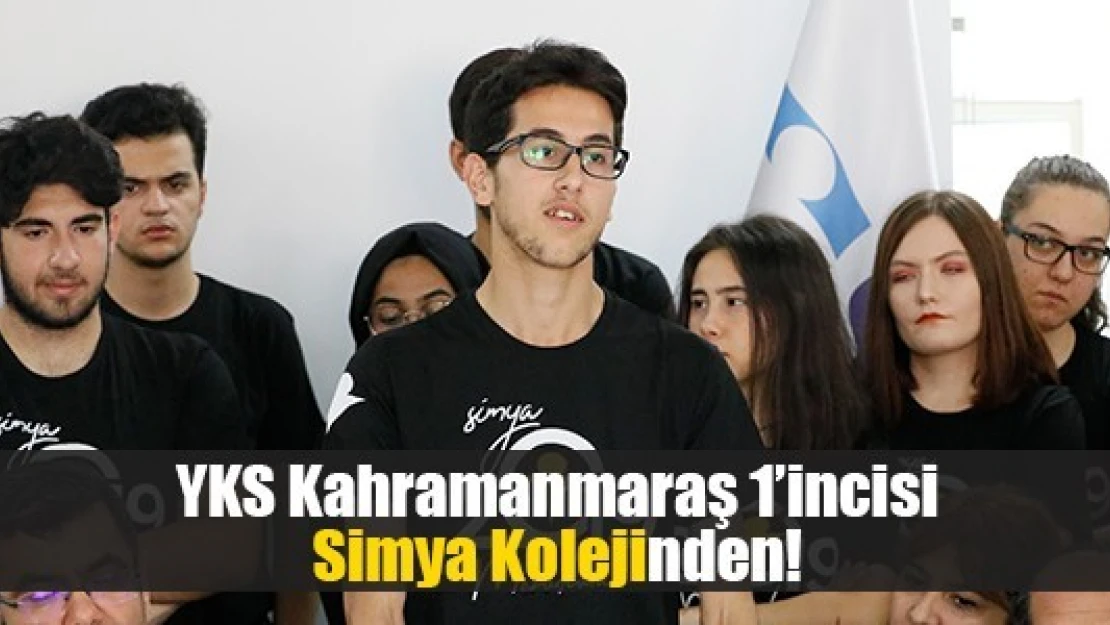 YKS Kahramanmaraş 1'incisi Simya Kolejinden!