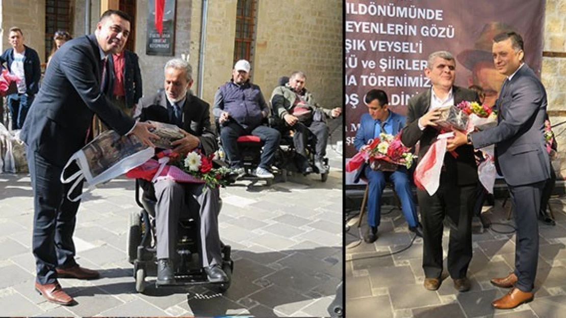 Kahramanmaraş, Aşık Veysel'i unutmadı!