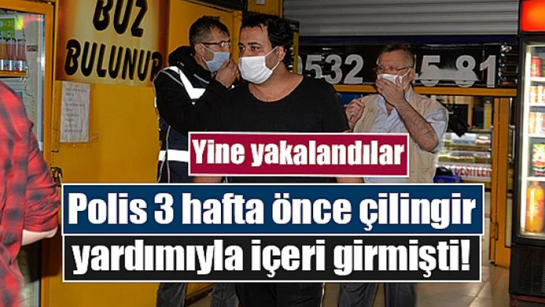 Polis 3 hafta önce çilingir yardımıyla içeri girmişti