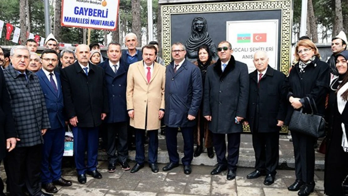 Hocalı Parkı Kahramanmaraş'ta hizmete açıldı!