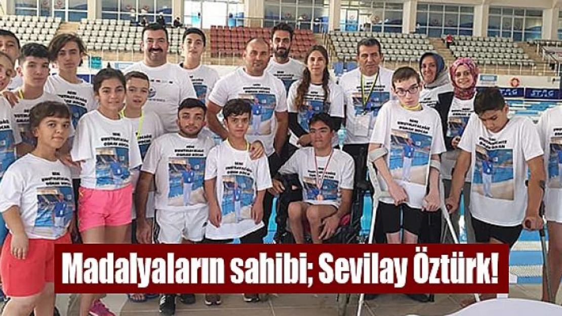 Madalyaların sahibi Sevilay Öztürk!