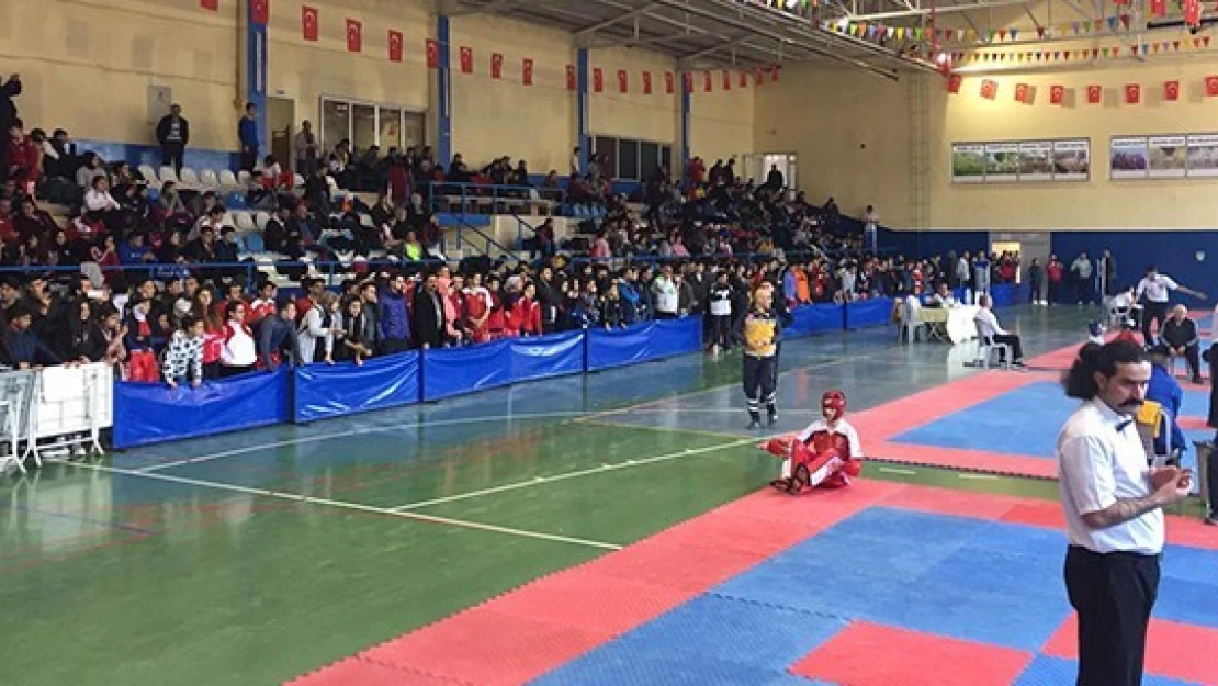 Okul Sporları Kick Boks Türkiye Şampiyonası Afşin'de yapıldı!