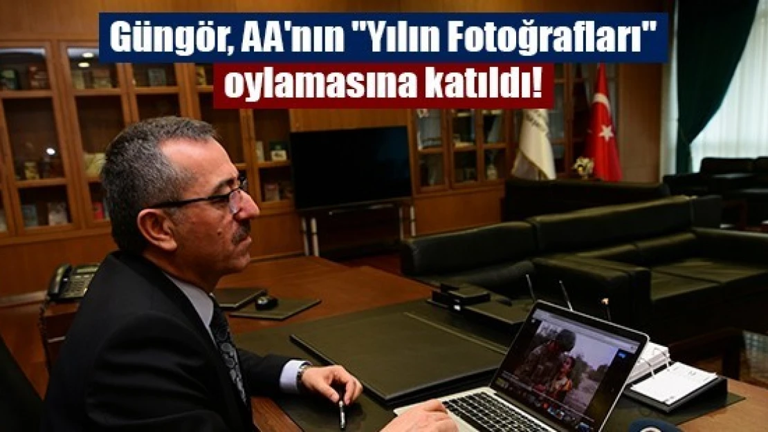 Güngör, AA'nın 'Yılın Fotoğrafları' oylamasına katıldı!