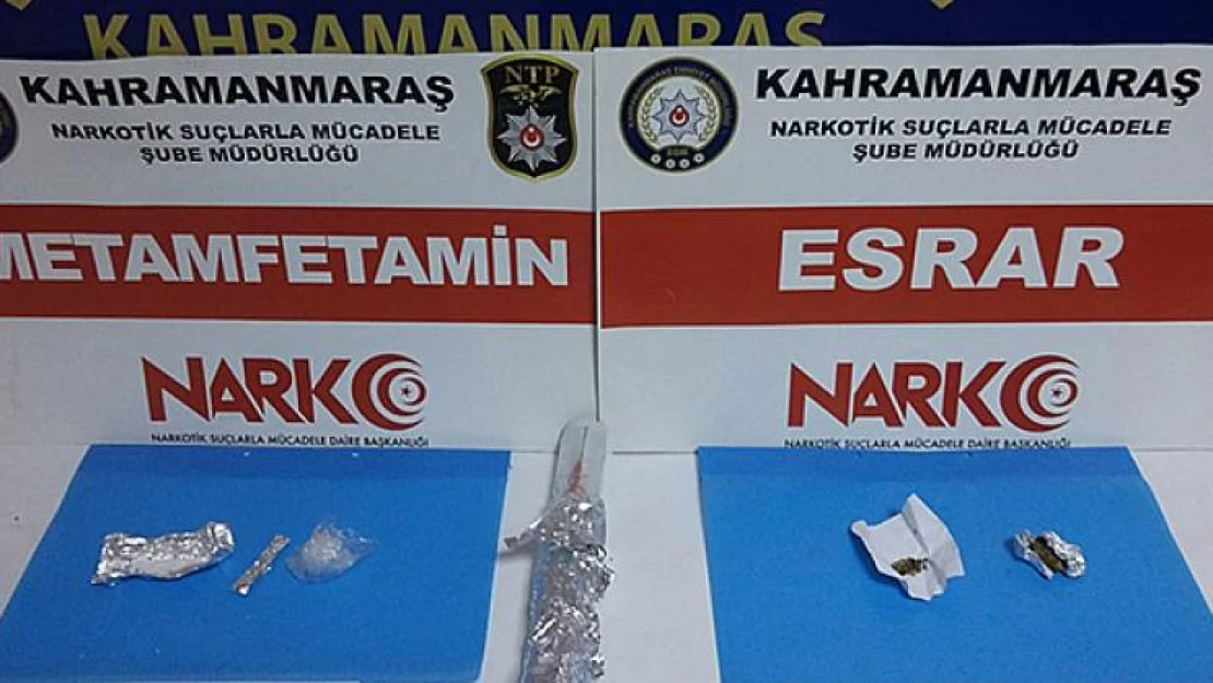 Narkotik'ten Kahramanmaraş'ta ki sokak satıcısına suçüstü!