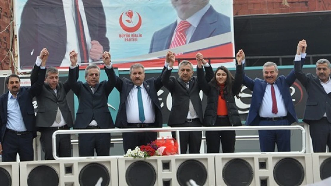 Destici: 'En büyük silahımız birliktir'