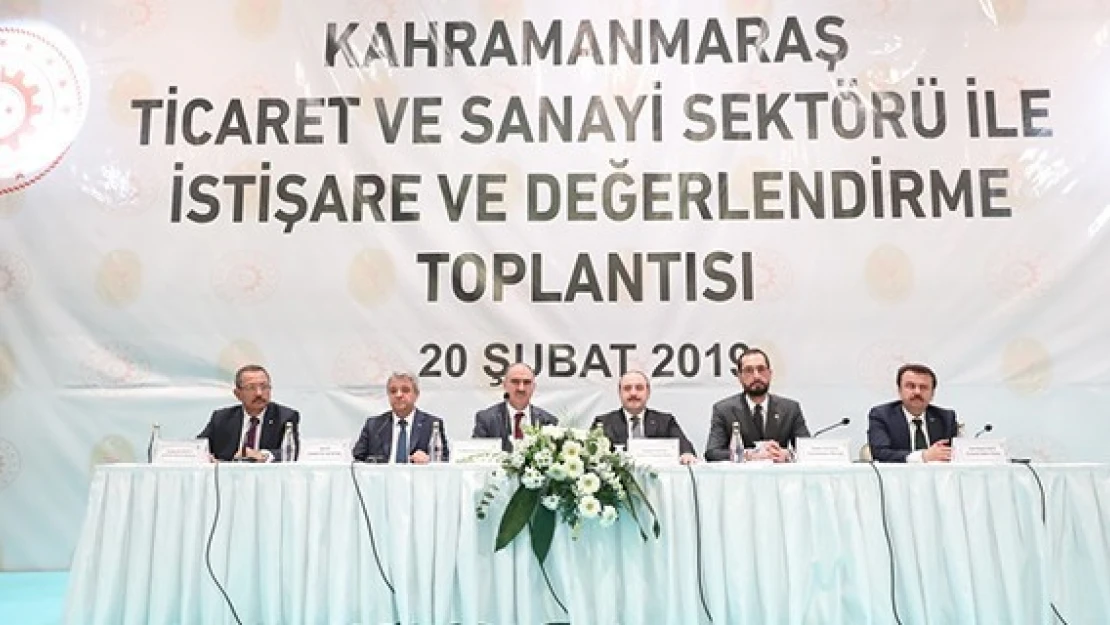 KMTSO'da ticaret ve sanayi sektörü ile istişare toplantısı yapıldı!