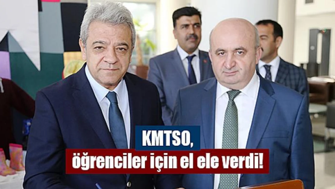 KMTSO, öğrenciler için el ele verdi!