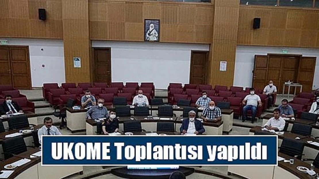 UKOME Toplantısı yapıldı