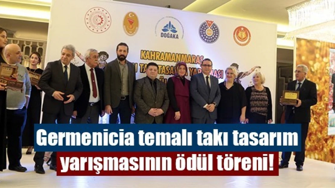 Germenicia temalı takı tasarım yarışmasının ödül töreni!