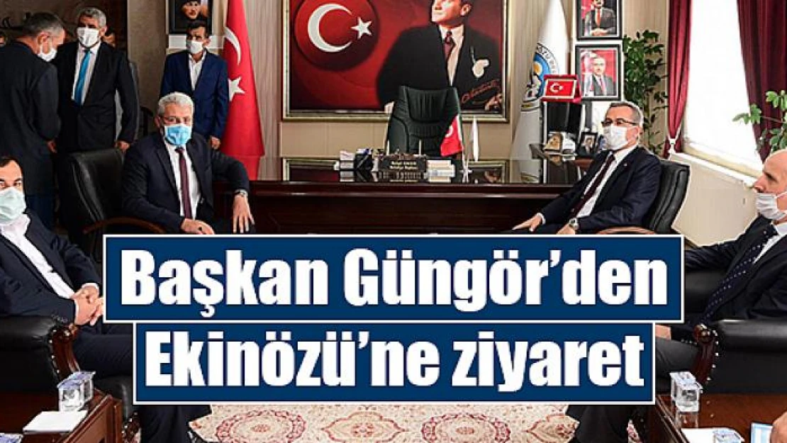 Başkan Güngör'den Ekinözü'ne ziyaret