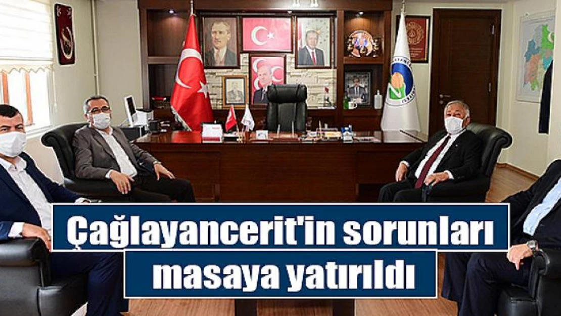 Çağlayancerit'in sorunları masaya yatırıldı