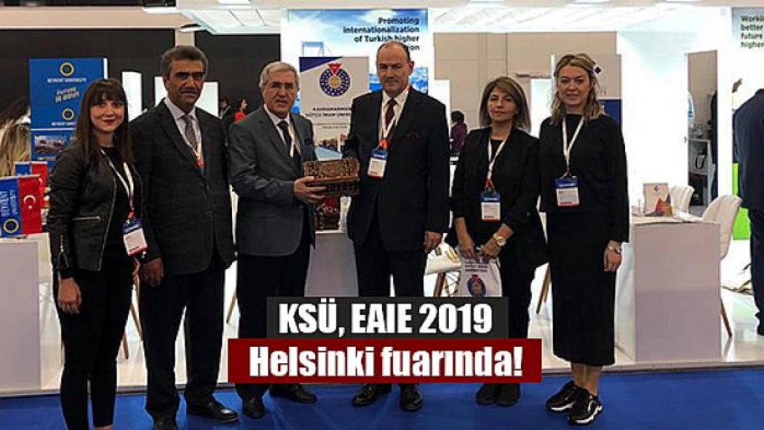 KSÜ, EAIE 2019 Helsinki fuarında!