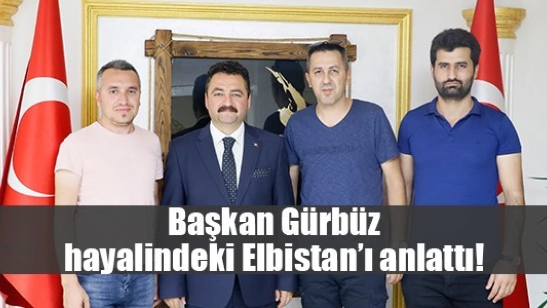 Başkan Gürbüz, hayalindeki Elbistan'ı anlattı!