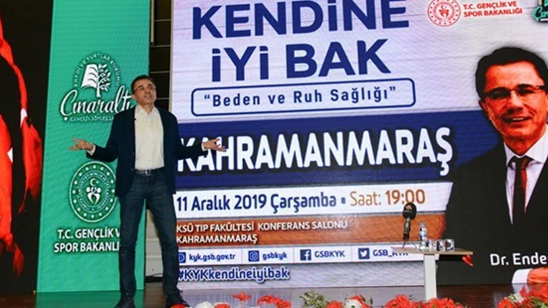 Dr. Ender Saraç, KSÜ'de!