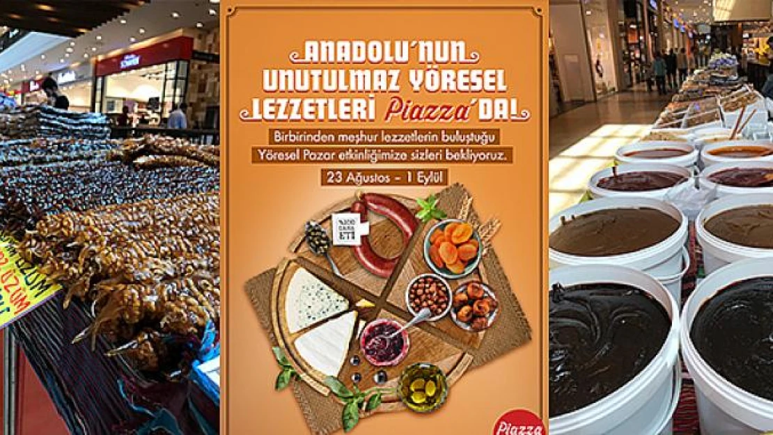 Yöresel lezzetler Kahramanmaraş Piazza'da!