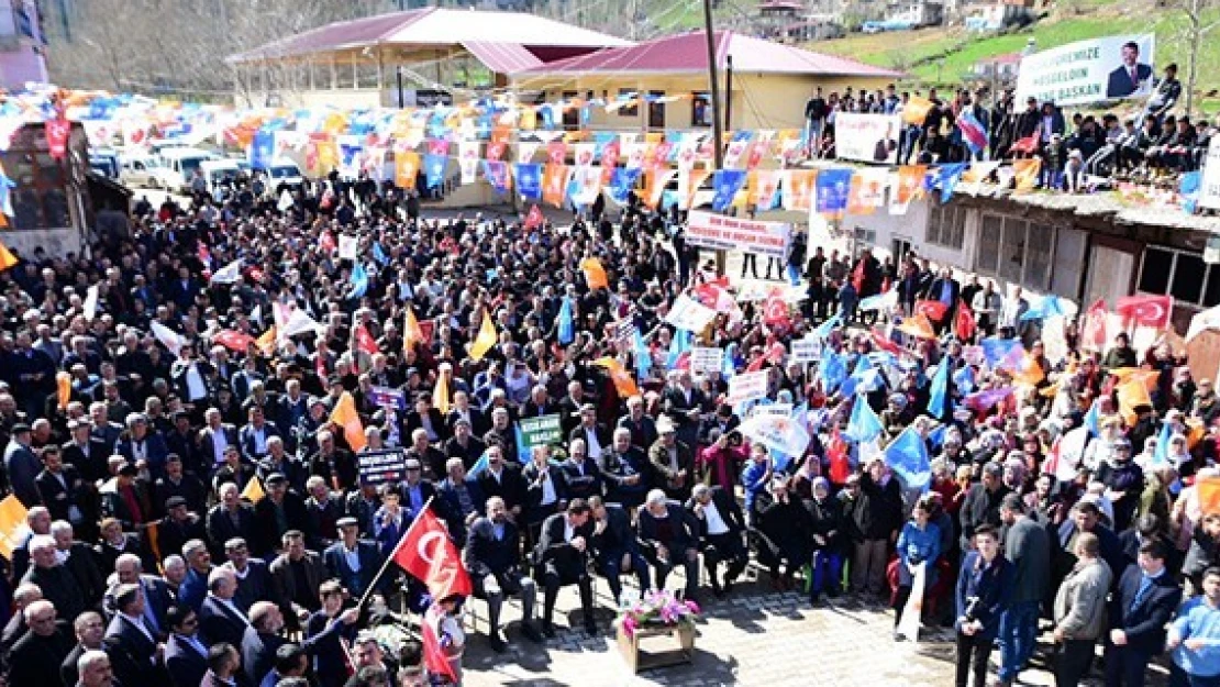 Yeşilyöre ve Orçan Başkan Okumuş'u bağrına bastı!